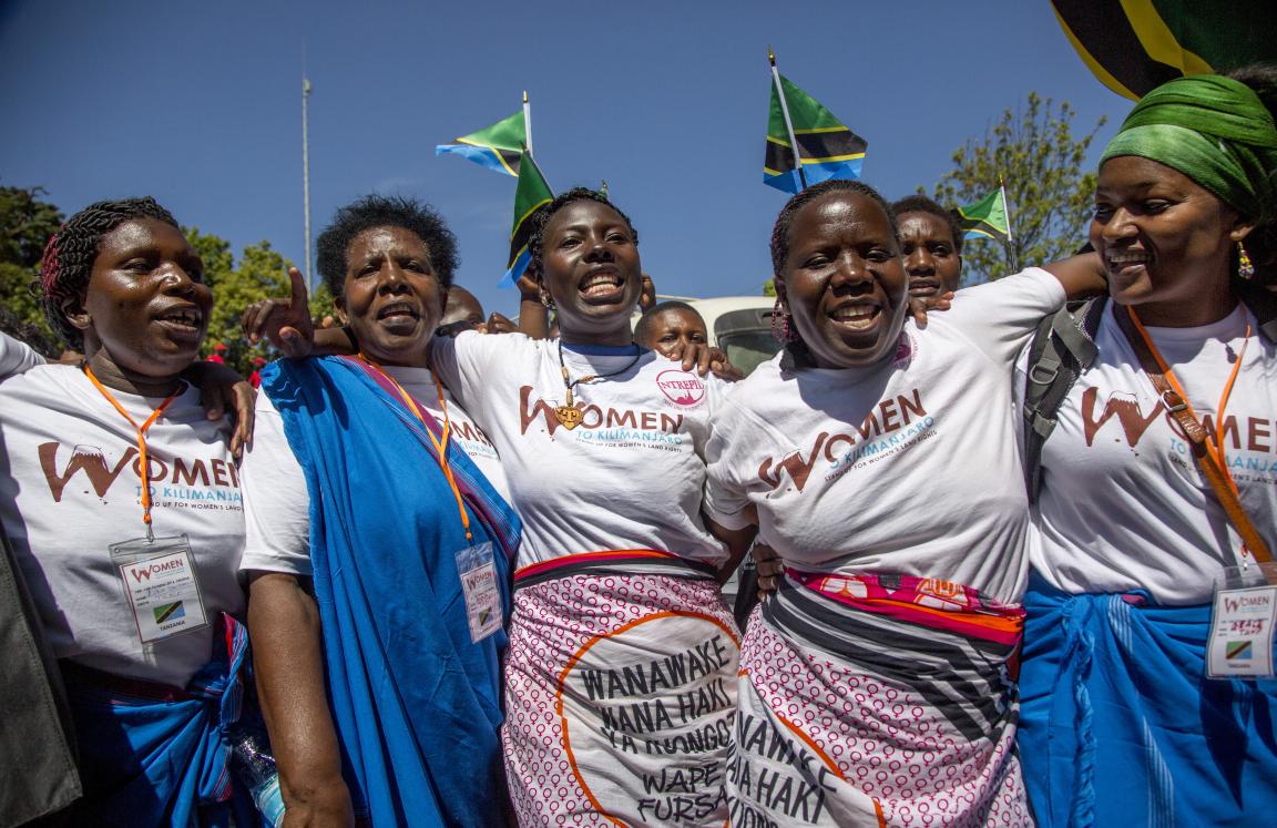 Women farmers who climbed Mount Kilimanjaro to demand their land rights
